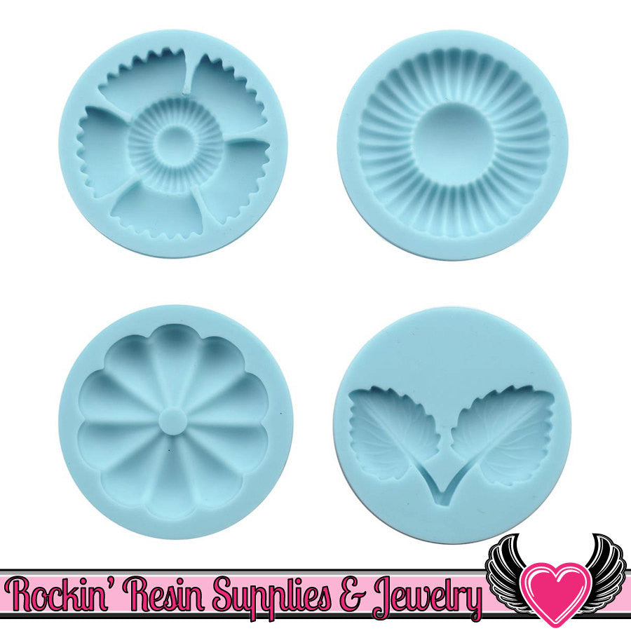 Graceful Bloom Martha Stewart SILICONE MOLD Flowers and Leaves | Rockin ...