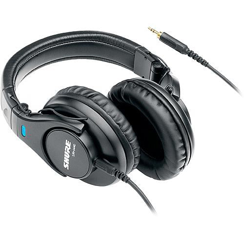 Shure SRH840-BK Professional Monitoring Headphones - Black