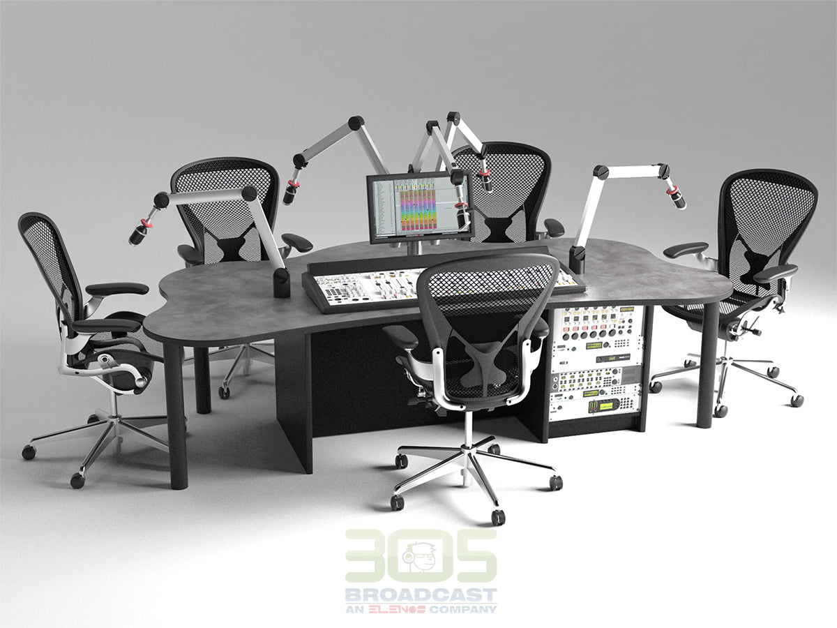 Omnirax Production Studio P-11-8-S/ST-L/R | 305broadcast