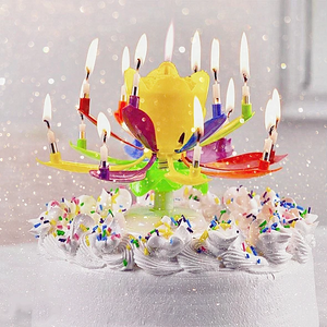 (BUY 2 GET 1 FREE)Magic Flower Birthday Candle