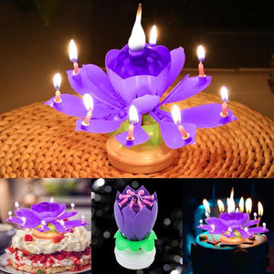 (BUY 2 GET 1 FREE)Magic Flower Birthday Candle
