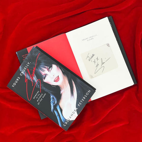 Cassandra Peterson, A.K.A. Elvira, Discusses Her Book, Elvira's Coffin  Table Book” 