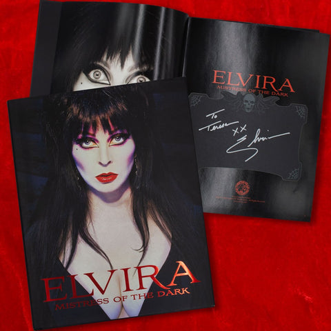Elvira Autographed Coffin Table Book – Elviras Bootique