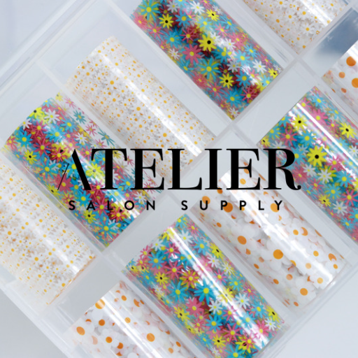 TRANSFER FOIL FLORES PASTEL MARGARITAS – Atelier Salon Supply