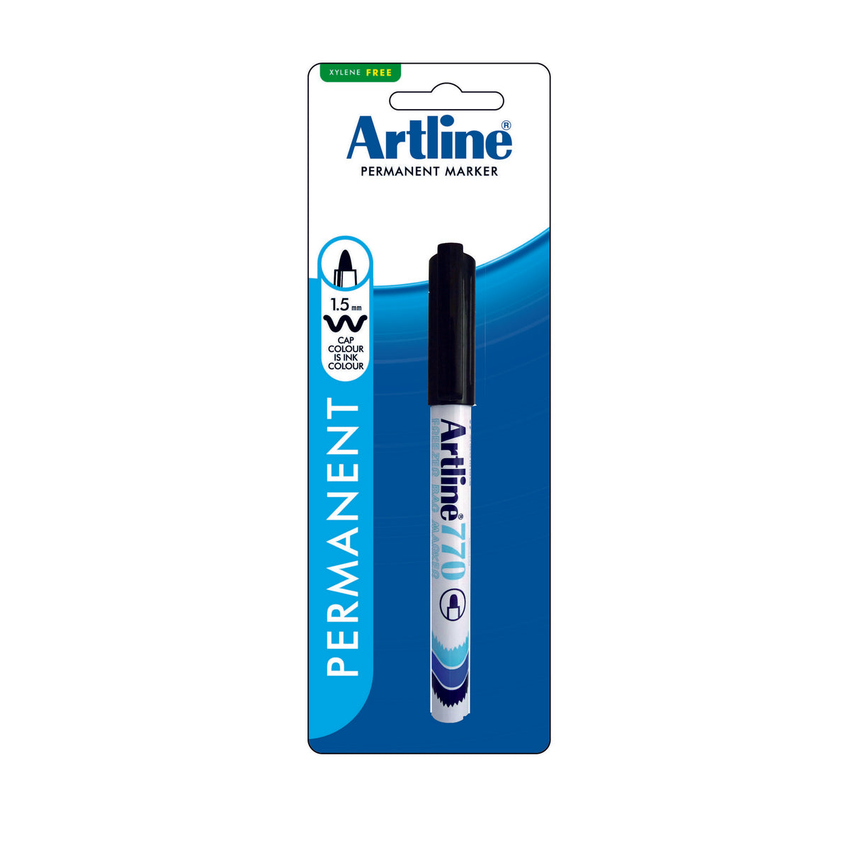 Artline 770 Freezer Bag Marker 1.0mm Nib Black