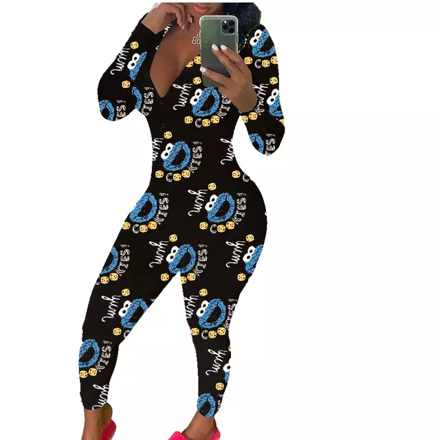 COOKIE MONSTER ONESIE Indie Rose Collection