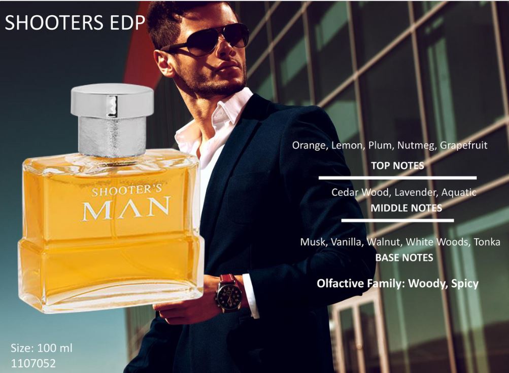 Shooter's Man fragrance for him | Farmasi – Bold your Beauty