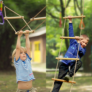 Different ways to use the Little ladder It can be turned into a vertical or horizontal ladder depending on your needs.