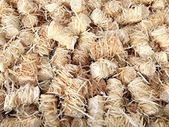 Anzünder aus Holzwolle (80 Stück)