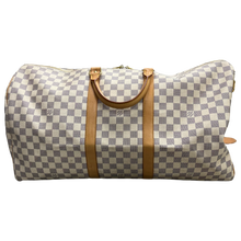 Load image into Gallery viewer, Louis Vuitton Keepall Bandouliere 55 Damier Azur
