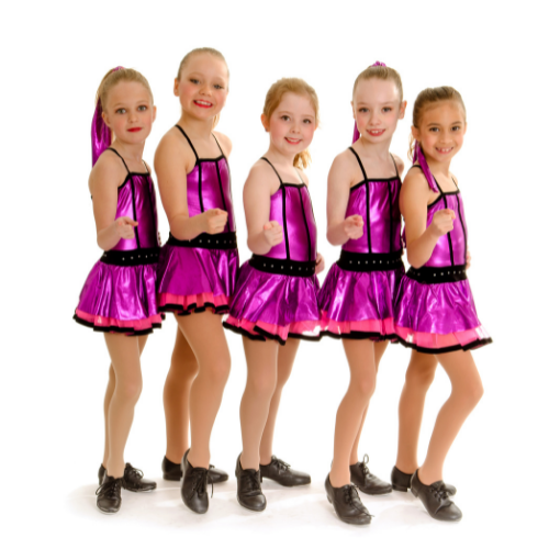 Young girl dancers