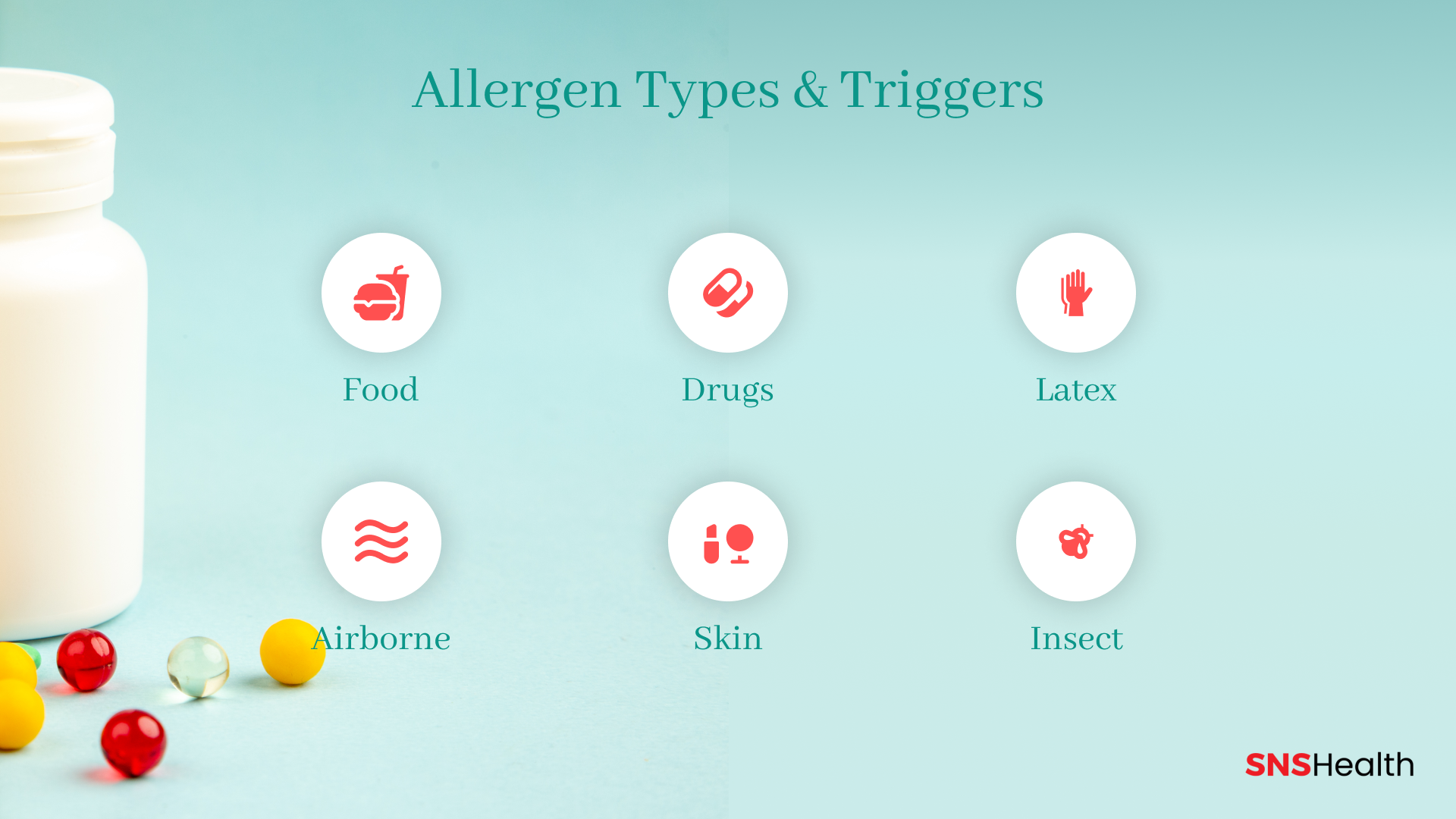 Types d'allergènes et déclencheurs