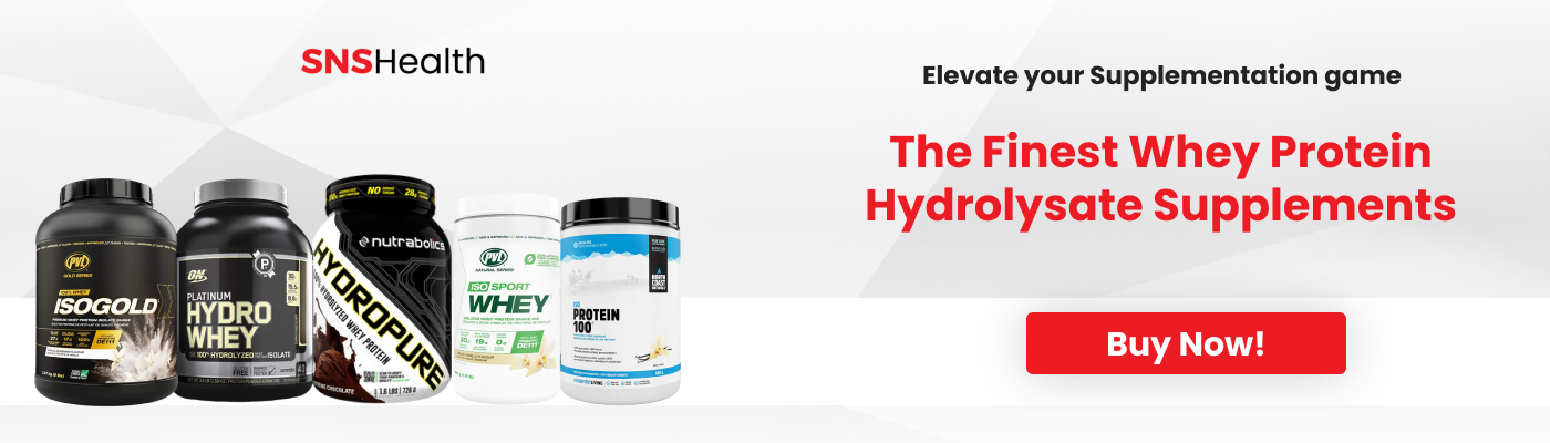 Buy Whey Protein Hydrolysate Supplements from SNS Health