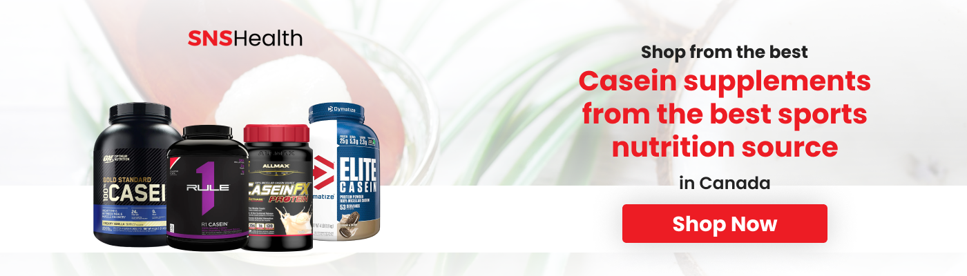 Casein supplements from the best sports nutrition source