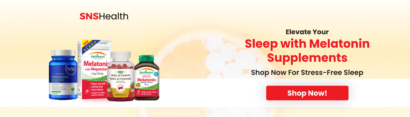 Améliorez votre sommeil avec des suppléments de mélatonine chez SNS Health