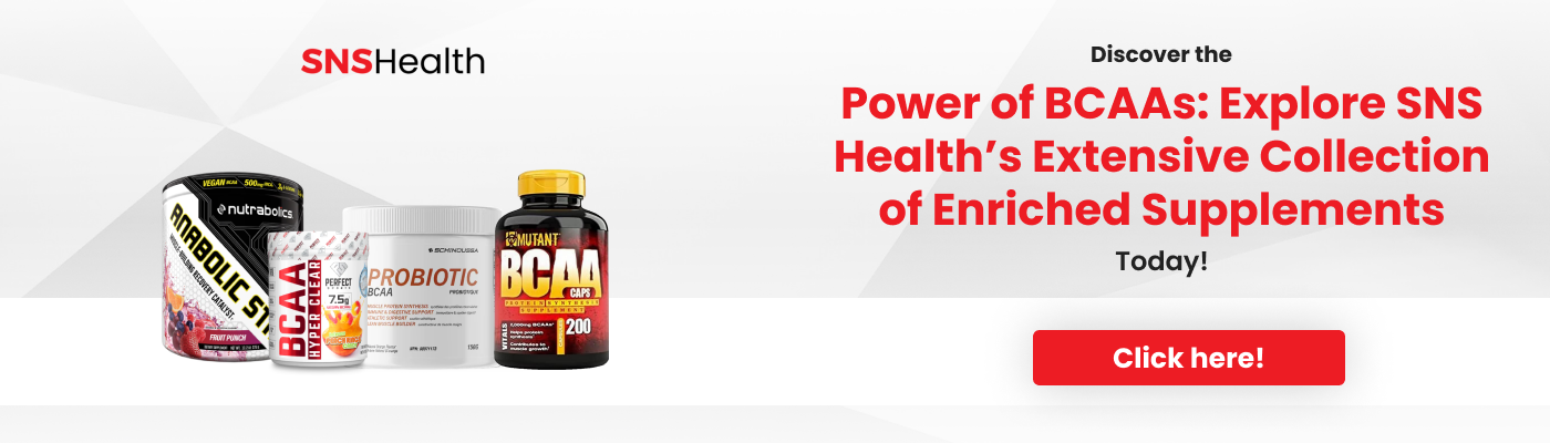 Power of BCAAs: Explore SNS Health's Extensive Collectio