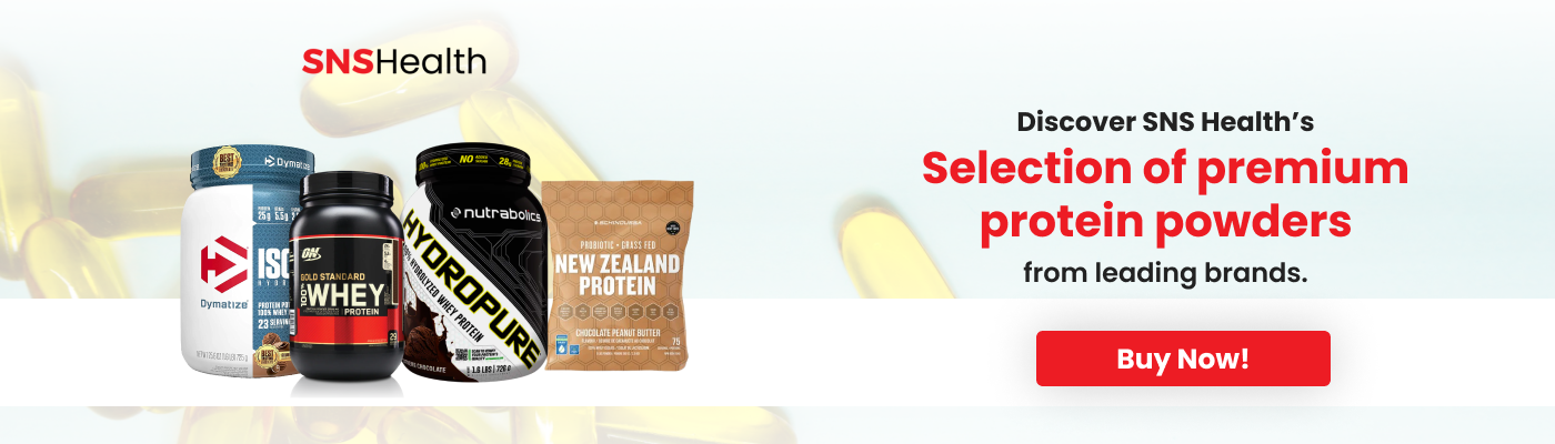 SNS Health's Selection of Premium Protein Powders