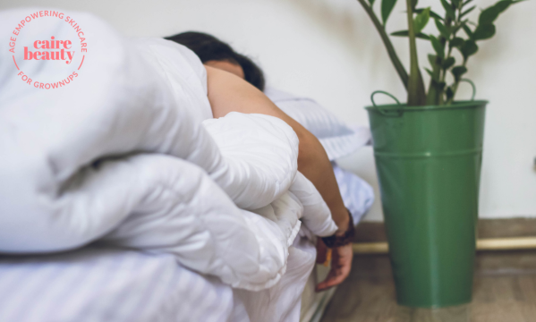 Menopause in Sleep | Women in Bed Sleeping | Caire Beauty