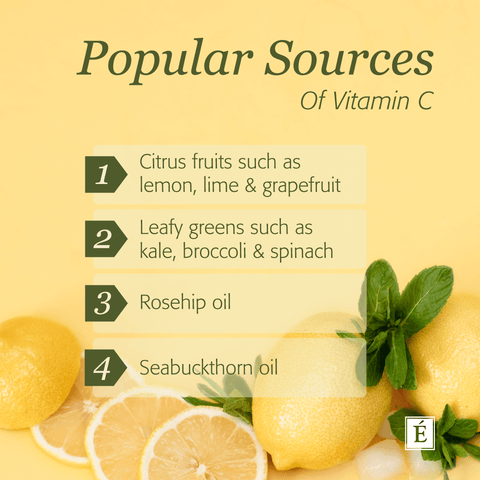 popular sources of vitamin c