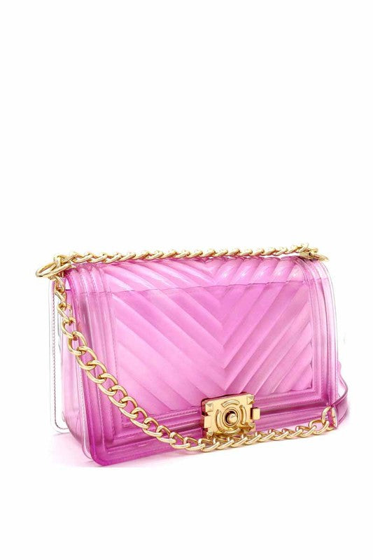 Chevron Small Jelly Bag –