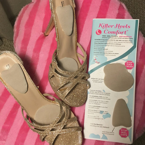 ewinever 3 Pair Self-Adhesive Heel Cushion Inserts,High Heel Pads Heel  Grips Liners&Women'S Shoe Insoles (Beige),Pack of 3 : Amazon.in: Shoes &  Handbags