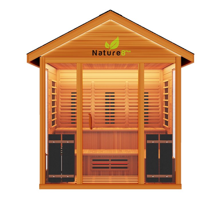 5 Person Outdoor Infrared Sauna – Sun Home Saunas