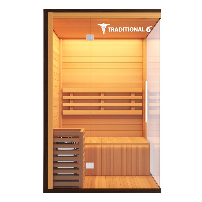 item Een hekel hebben aan goedkeuren Traditional 6 Medical Sauna (2 Person) – thermaliving