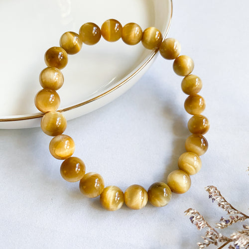 Golden tiger sales eye bracelet