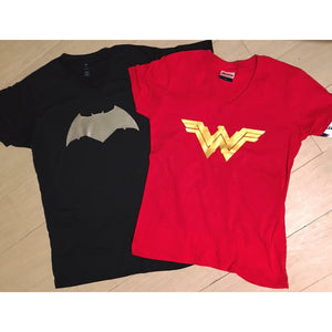 Set Playeras Batman Y Mujer Maravilla Pareja Justice League – Nessie`s  Collections