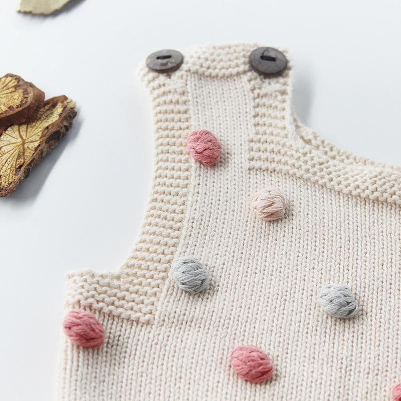 Baby Knitted Romper.
