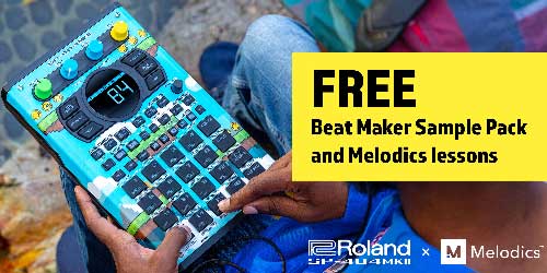 Beat Maker Sample Pack and Melodics lessons