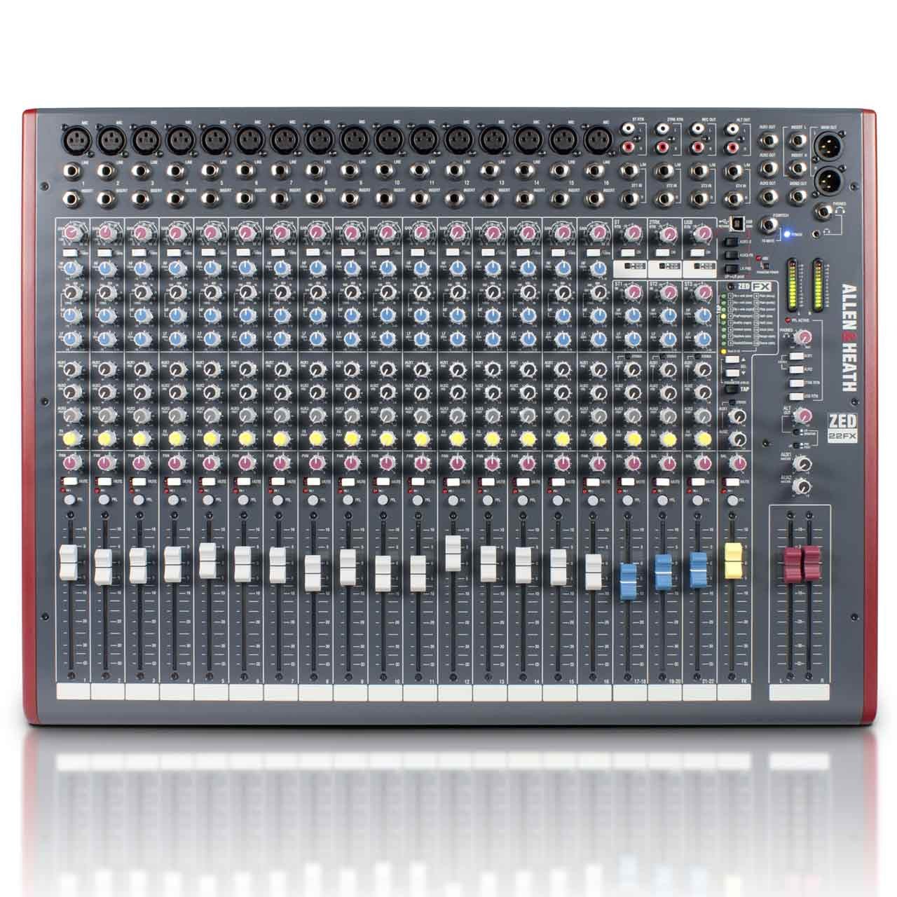 Allen & Heath ZED-22FX - Analogue Mixer With USB - Sounds Easy