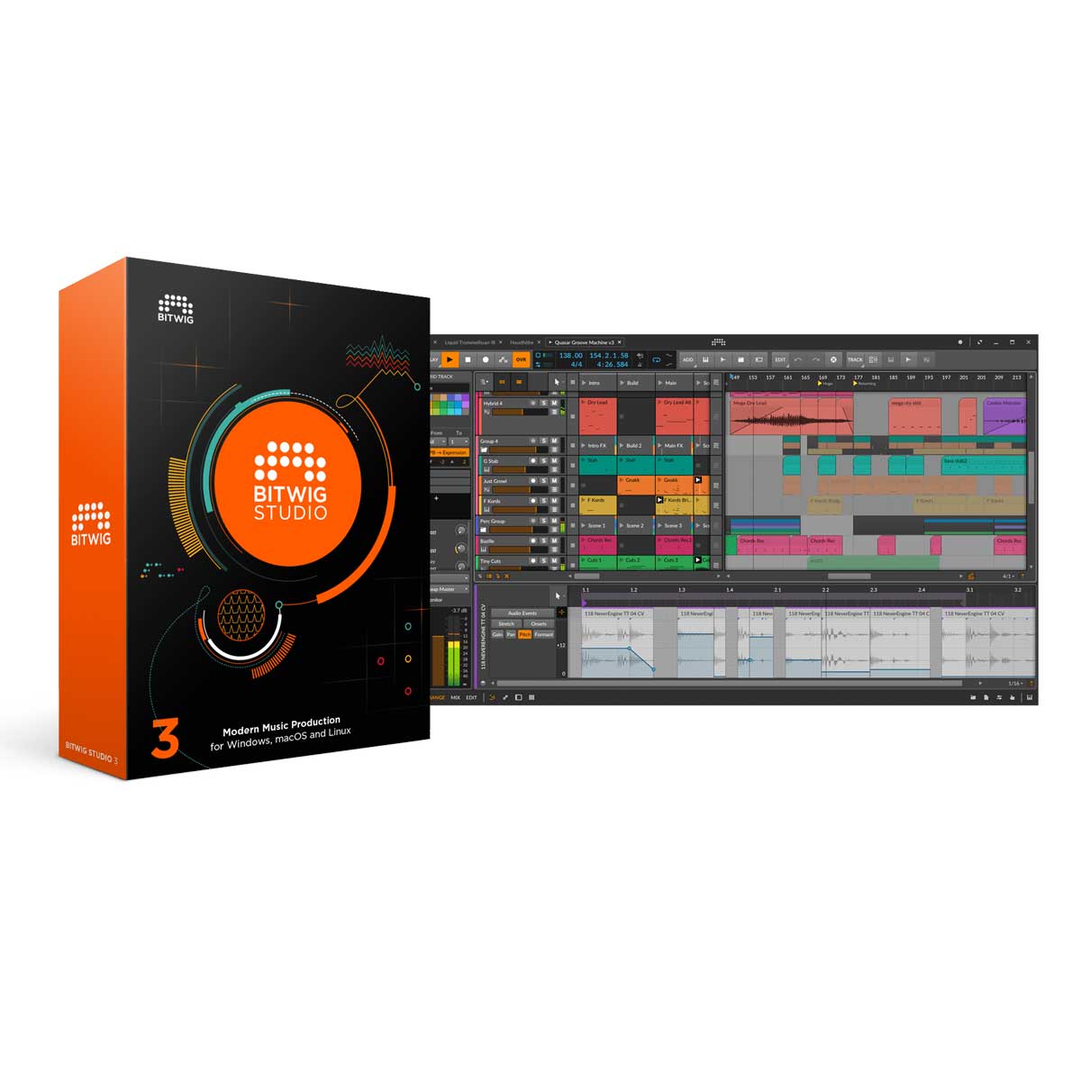 bitwig studio music production software