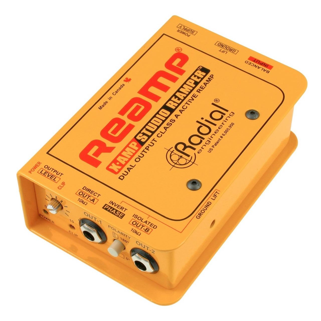 radial reamp box promp