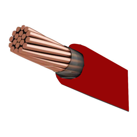 Flat Power Cable - 2 Conductor - 10mm - 10mm 1 Feet