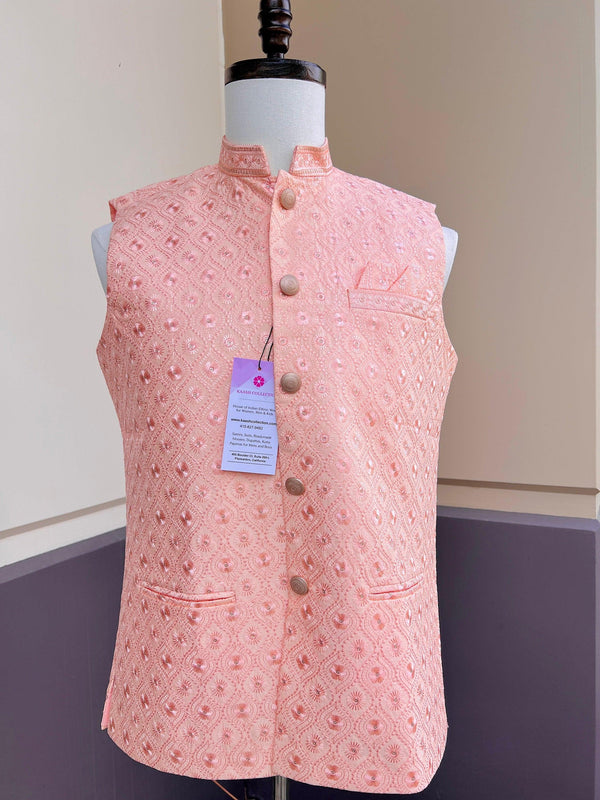 Buy Designer Kurta Pajama With Jacquard Jacket Online - MENV2331 | Appelle  Fashion