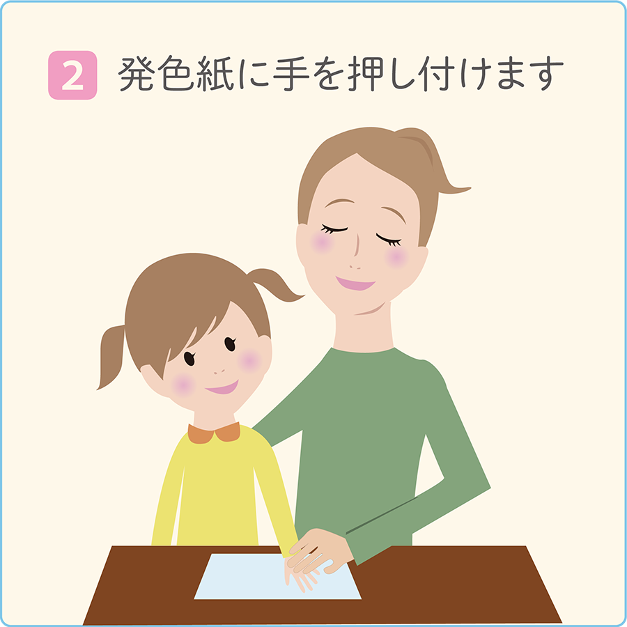 手がた・足がたのとり方