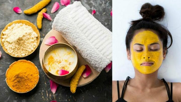 Yellow Sandalwood Face Pack Cures Wrinkle Sun Tan Darkspots Acne blackheads for skin care