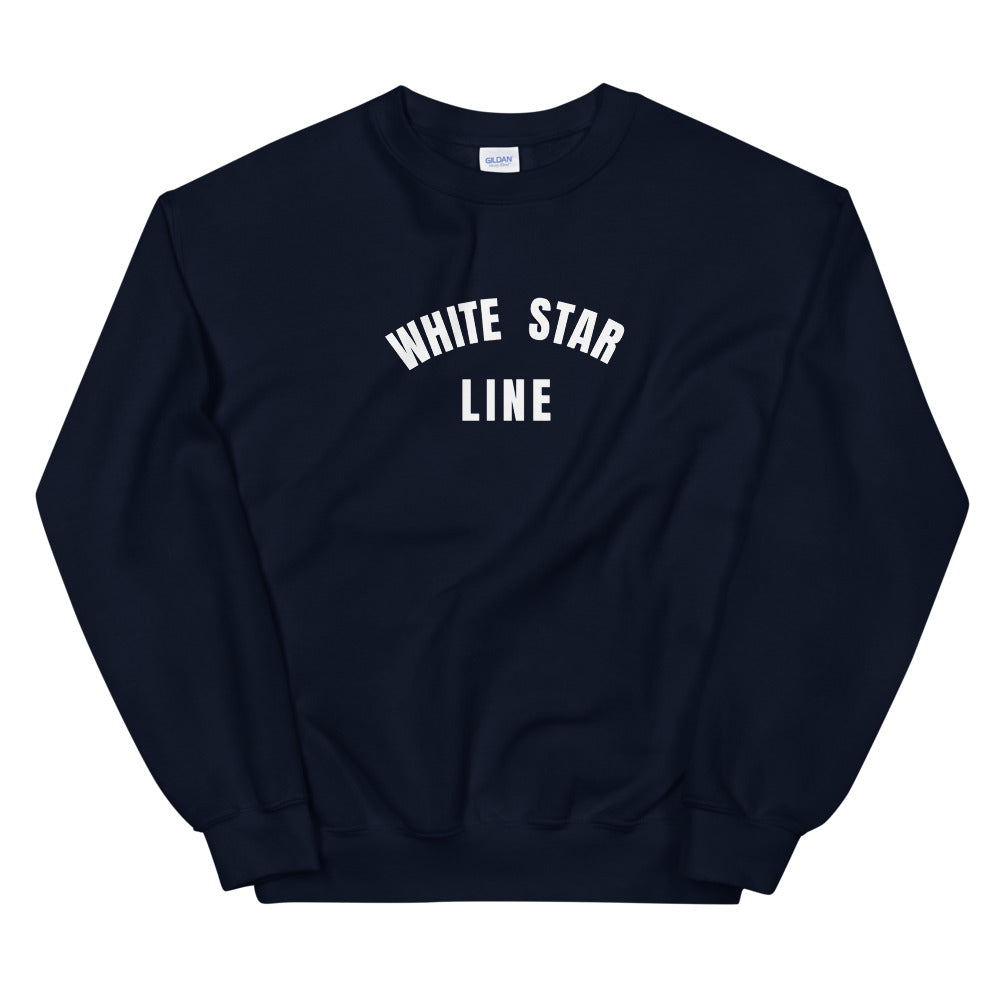 White Star Line Unisex Sweatshirt Titanic Guy