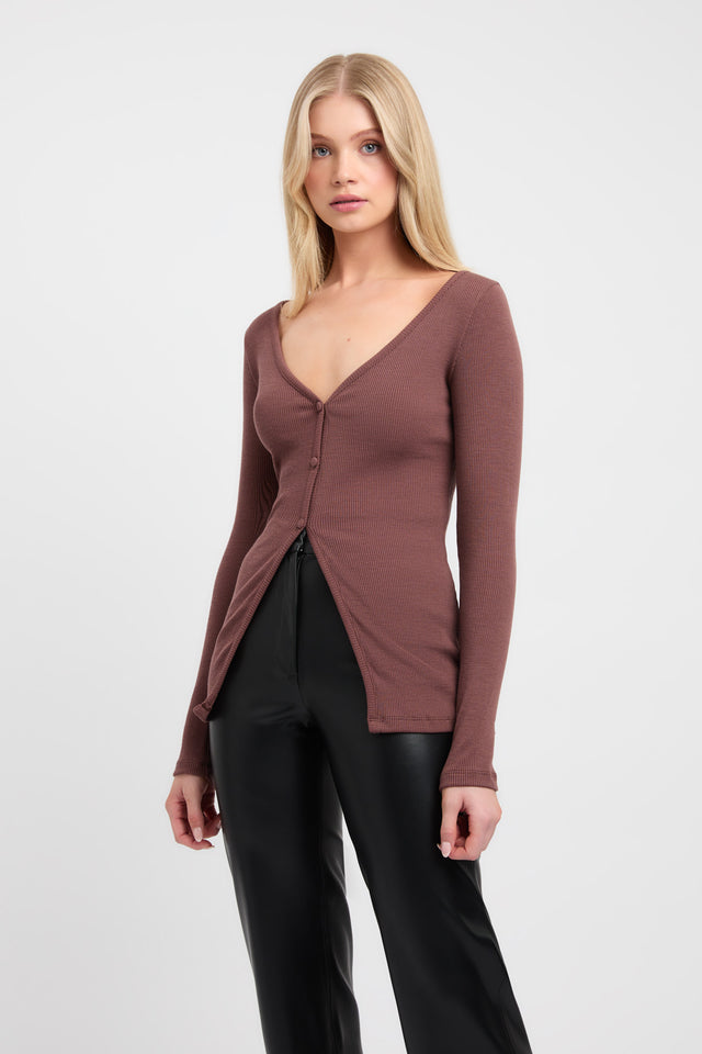 Theo Merino Wool Long Sleeve Top – KOOKAÏ Australia