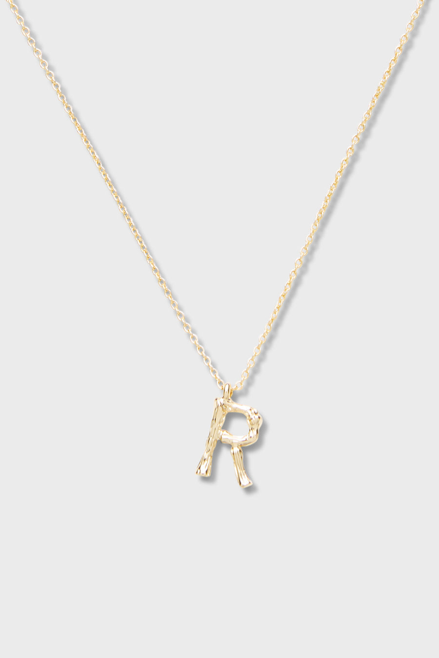 R - Initial Necklace – AU KOOKAÏ