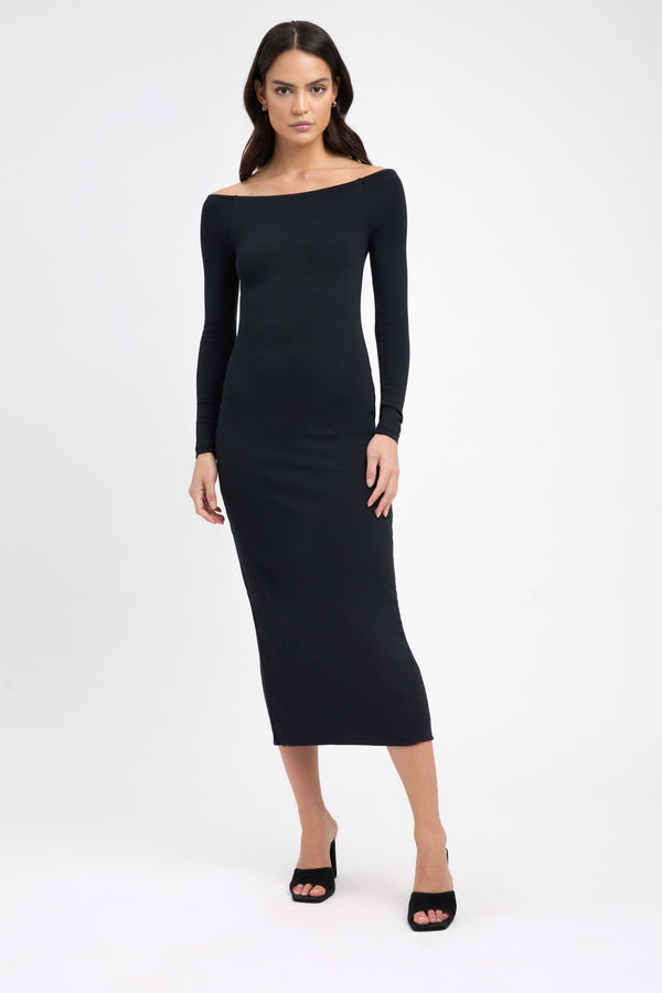 Buy Ellie Midi Dress Black Online | Australia