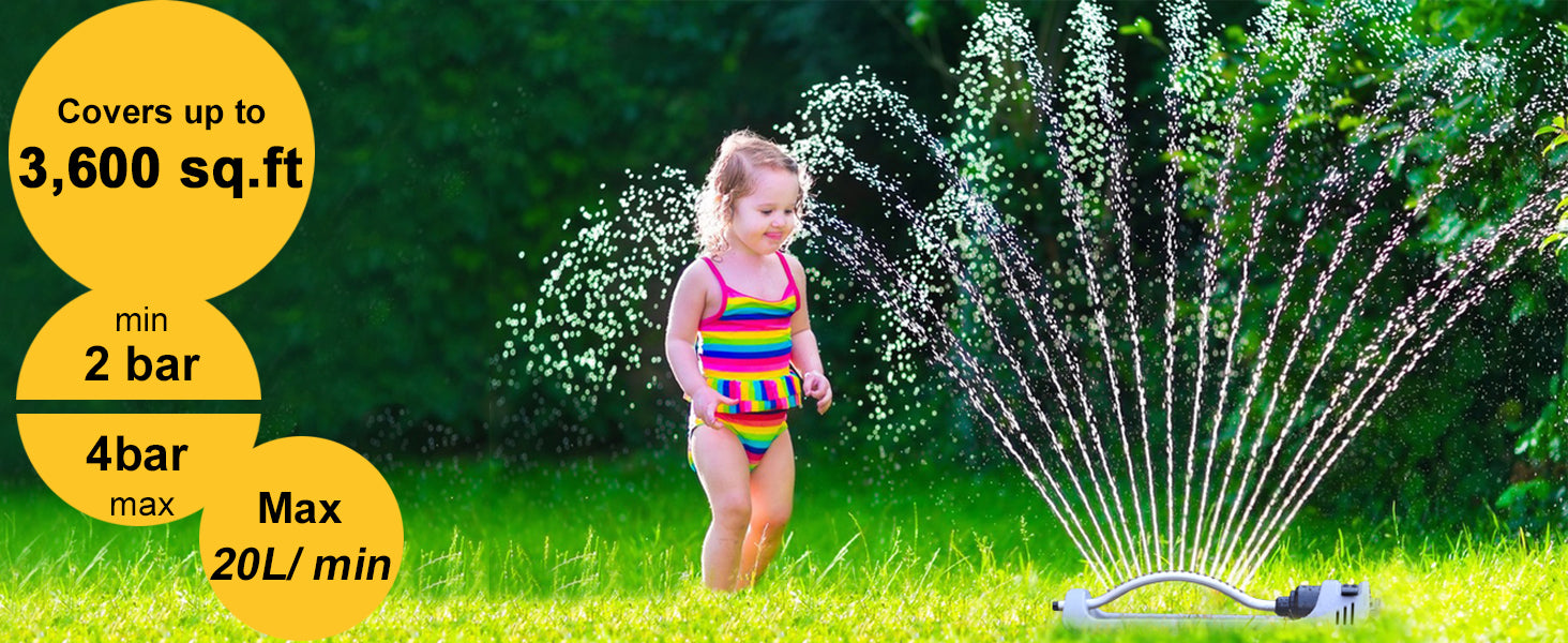 Automatic Oscillating Lawn Sprinkler