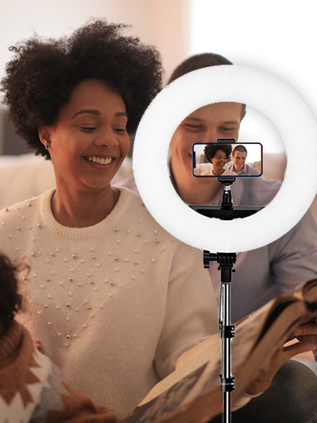ringlightus 12 inch ring light for shooting vlog video with family 12 ringlightus 12 inch ring light for shooting vlog video with family 12