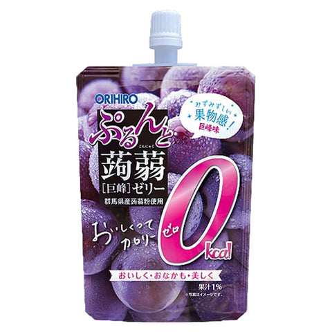 ORIHIRO - 零卡系列-低卡路里 巨峰提子味蒟蒻啫喱飲品