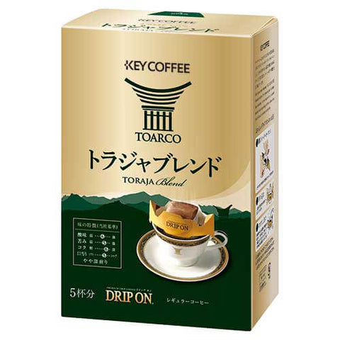 KEY COFFEE - DRIP ON 托那加掛耳式滴漏咖啡(5袋入) 