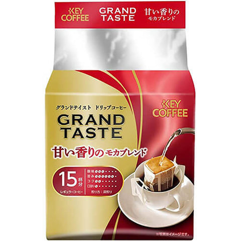 KEY COFFEE - 掛耳式即沖香滑咖啡 (6g x 15袋)