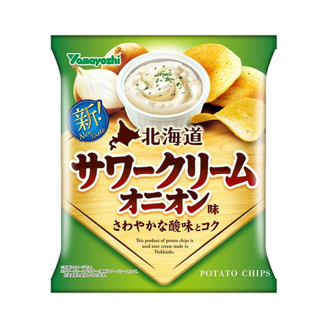 山芳製菓 - 北海道酸忌廉洋蔥味薯片 