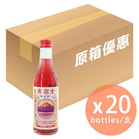 木村飲料-紅富士山葡萄味汽水 240ml