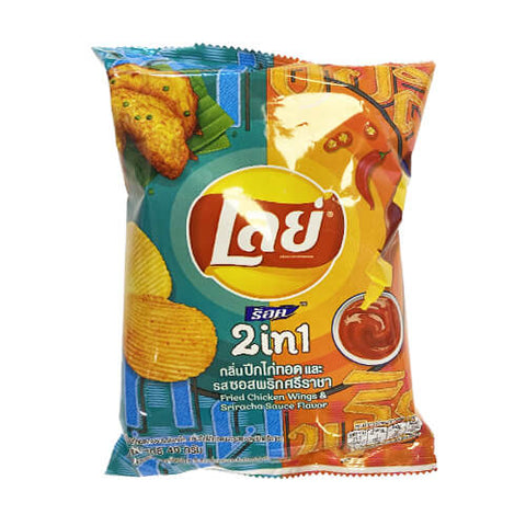 Lay's - 炸雞翼及是拉差味薯片